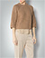Pullover mit raffiniertem Goldglanz-Effekt - beige