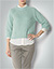 Pullover mit raffiniertem Goldglanz-Effekt - mint