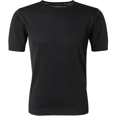 John Smedley T-Shirt Belden/schwarz