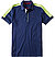 Polo-Shirt, Mikrofaser, navy - navy