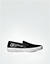 Slip Ons aus Lackleder - schwarz