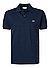 Polo-Shirt, Slim Fit, Baumwoll-Piqué, navy - marine