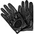 Autofahrer-Handschuhe, Peccaryleder, schwarz - black