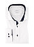 Hemd, Slim Fit, Baumwolle, weiß - weiß