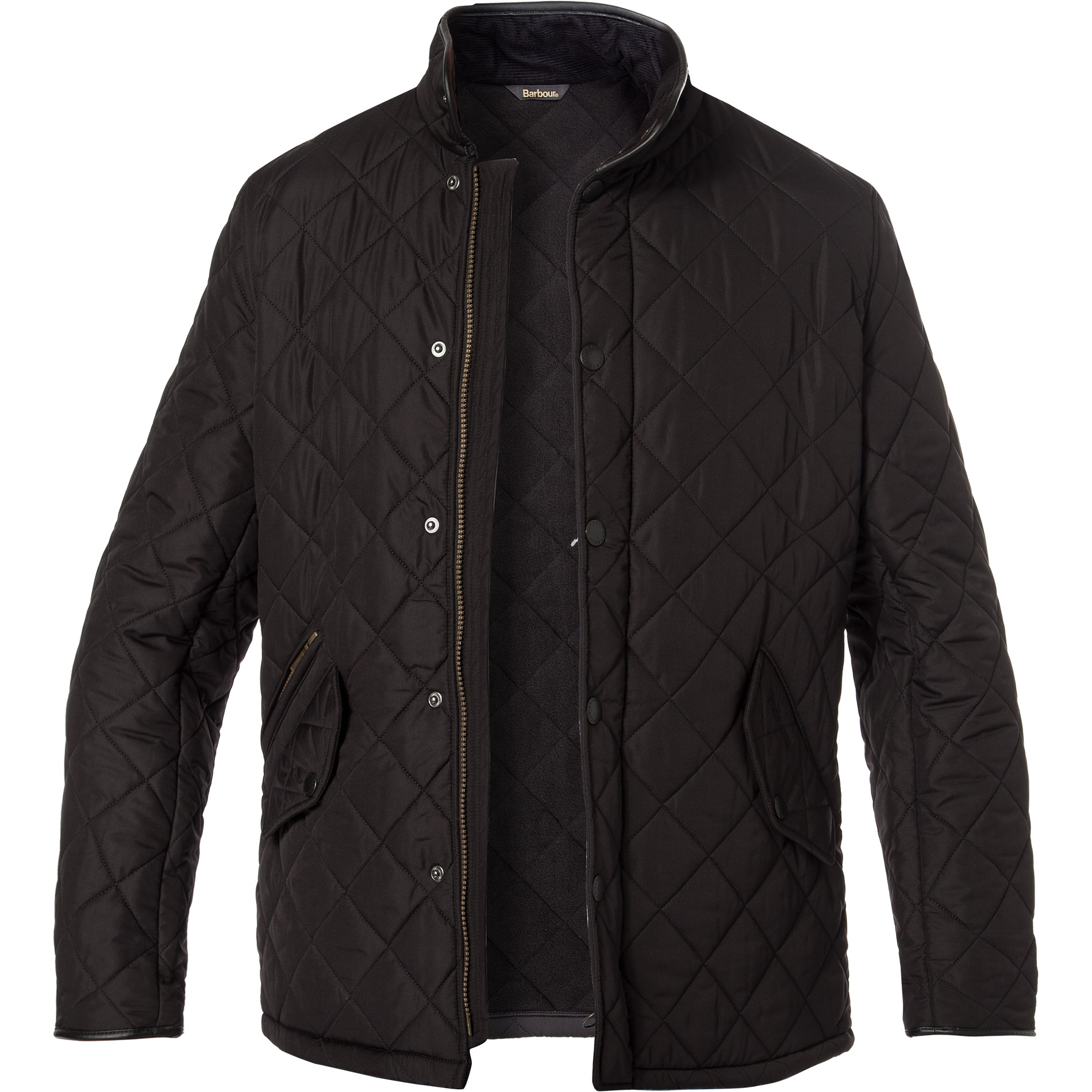 Barbour Herren Jacke schwarz unifarben