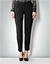 Hose mit Bundfalten - black