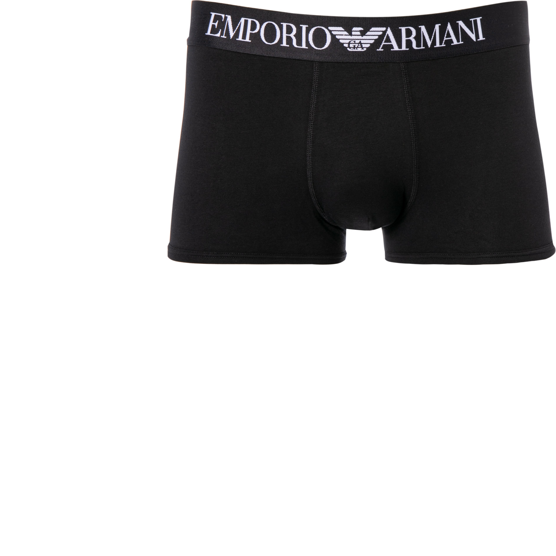 EMPORIO ARMANI Herren Trunk schwarz Baumwolle & Mix unifarben