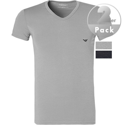 EMPORIO ARMANI V-Neck 2er Pack 111512/CC717/13742Normbild