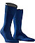 Serie Luxury No.6, Socken, Schurwolle-Seide, royalblau - royal blue