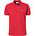 Polo-Shirt, Slim Fit, Baumwoll-Piqué, feuerrot - rouge