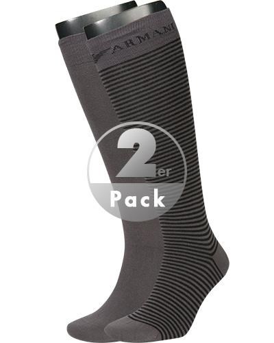 EMPORIO ARMANI Socken 2er Pack 302301/CC114/00044