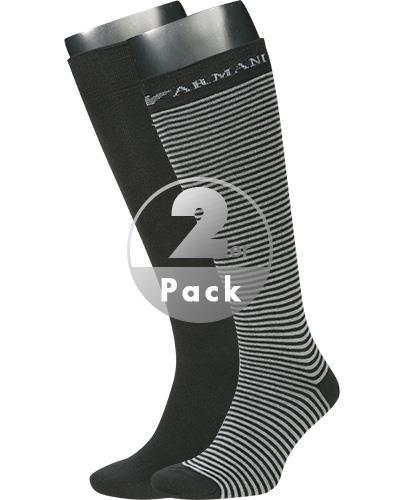 EMPORIO ARMANI Socken 2er Pack 302301/CC114/00020 Image 0