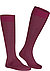 Serie Luxury No.6, Kniestrümpfe, Wolle, barolo - barolo