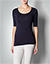 Shirt aus Mikrofaser - navy eclipse