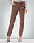 Hose aus Crepe Georgette - brown