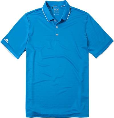 adidas Golf ClimaCool Polo shock blue AE4277Normbild