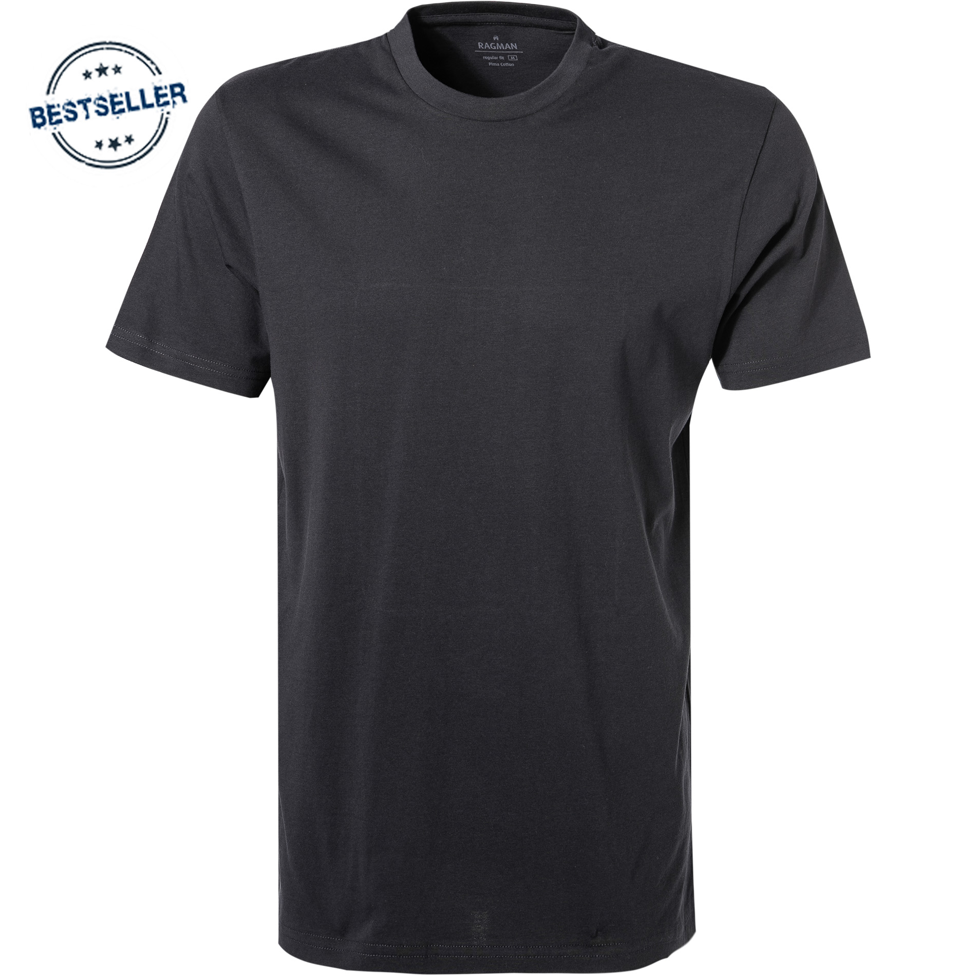 RAGMAN Herren T-Shirt blau