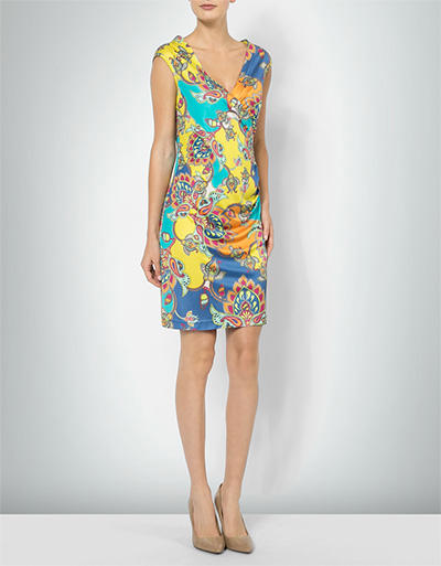 joyce & girls Damen Kleid 1031/paisley blue Image 0