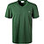 T-Shirt, Regular Fit, Baumwolle, tannengrün - vert