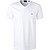 T-Shirt, Fitted Body, Baumwolle, weiß - white