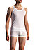 Tanktop, RED1601, Baumwoll-Stretch, weiß - white