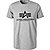 T-Shirt, Baumwolle, grau - grey heather