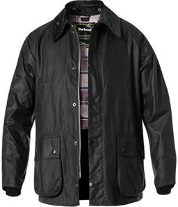 Stylingtipps Beschreibungsbild von Barbour Jacke Bedale Wax black MWX0018BK91