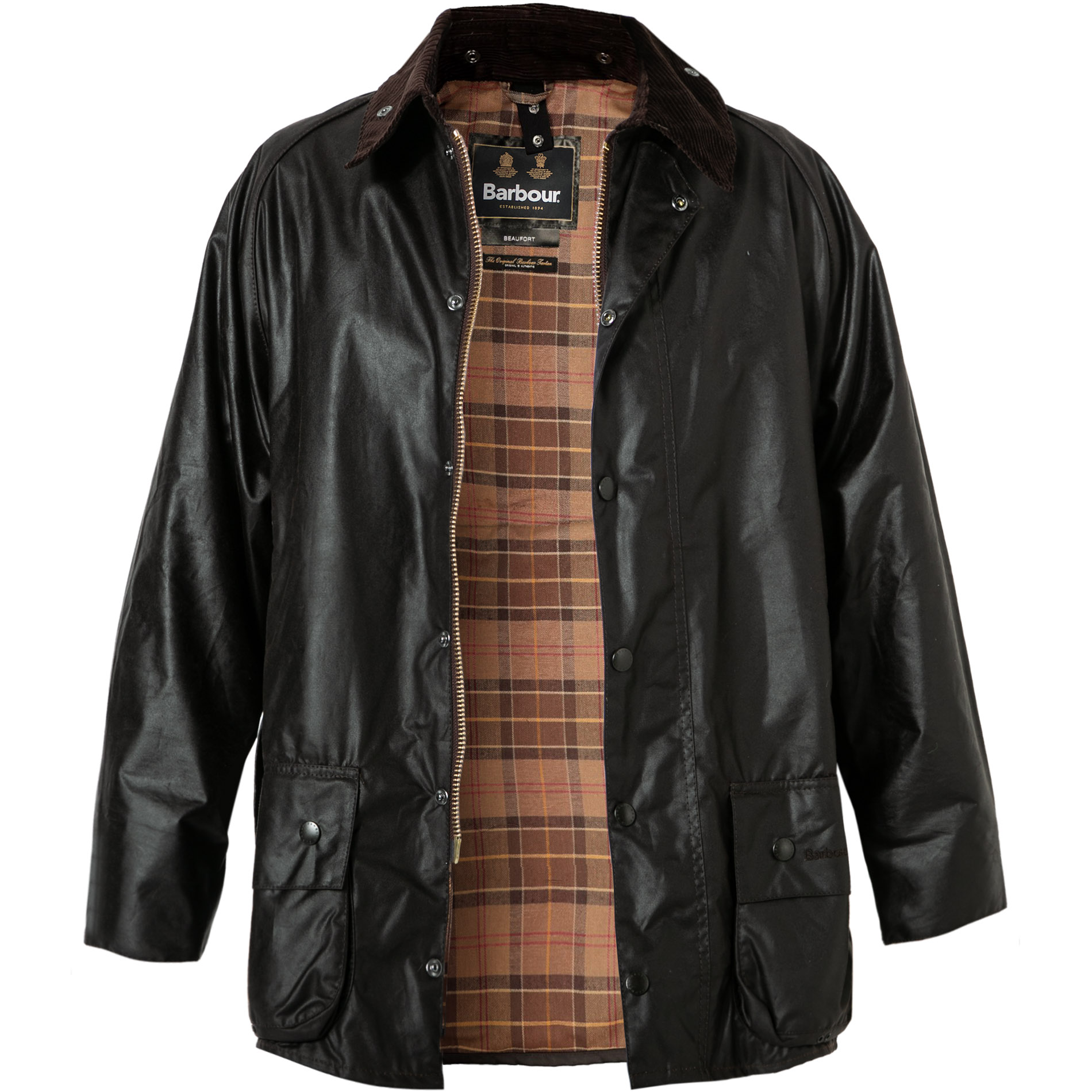 Barbour Herren Jacke Braun Unifarben