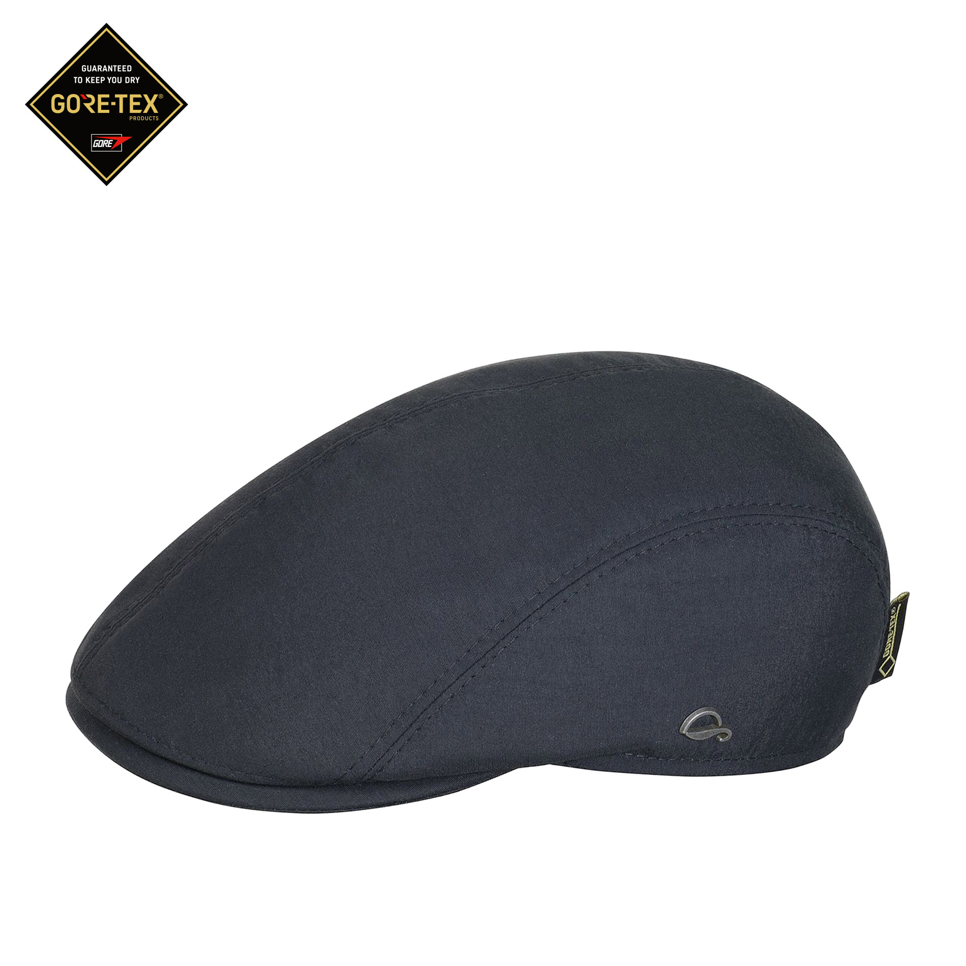 Herrenausstatter Herren Mützen/Caps/Hüte schwarz Baumwolle & Mix