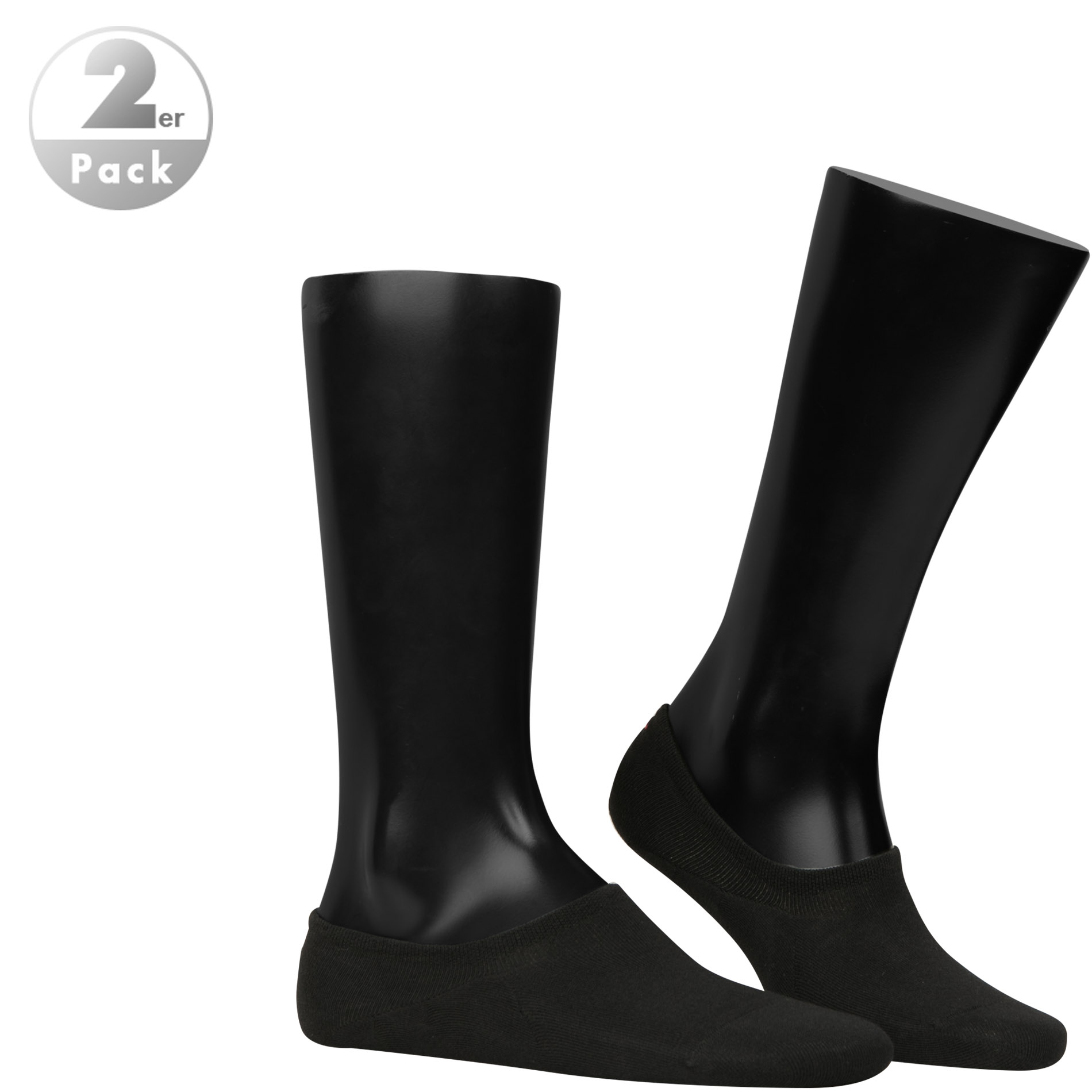 Tommy Hilfiger Herren Sneakersocken schwarz Baumwolle unifarben