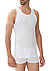 Tanktop, Baumwoll-Stretch, weiß - white