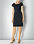 Kleid im klassischen Design - navy
