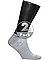 Sneakersocken, Baumwolle, hellgrau meliert - light grey