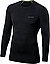 Longsleeve, Tight Fit, Mikrofaser, schwarz - black