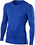 Longsleeve, Tight Fit, Mikrofaser, royalblau - athletic blue