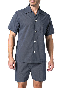 Stylingtipps Beschreibungsbild von DEREK ROSE Shortie Pyjama Set 6250/PLAZ021NAV