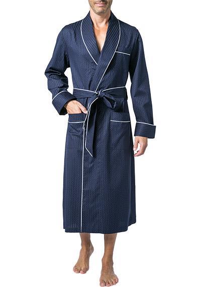 DEREK ROSE Piped Dressing Gown 5505/ROYA040NAV