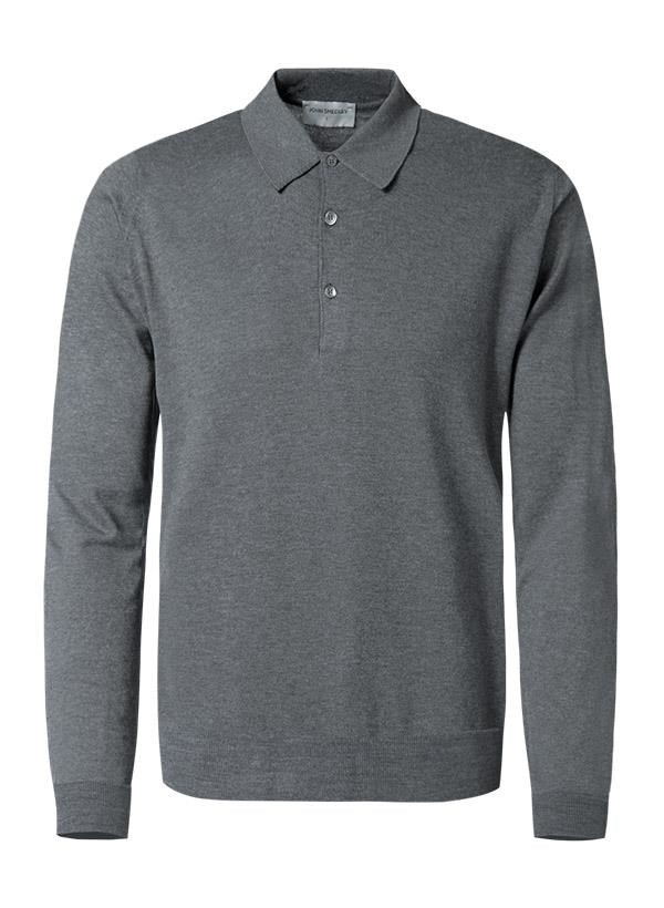 John Smedley Polo Pullover Finchley/charcoal Image 0