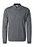 Pullover, Easy Fit, Sea Island Cotton, grau meliert - charcoal