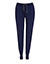 Lounge Pants mit Ziereingriff - dark iris