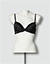 Push up BH mit Spitzendetails - black