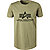 T-Shirt, Baumwolle, olivgrün - olive