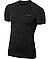 T-Shirt, Tight Fit, Mikrofaser, schwarz - black