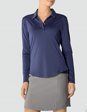 adidas Golf Damen Polo-Shirt purple AE9836