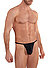 Stringtanga, Mikrofaser-Stretch, schwarz - black