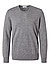 Pullover, Reines Kaschmir, mittelgrau meliert - grau