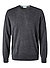Pullover, Reines Kaschmir, anthrazit meliert - anthrazit