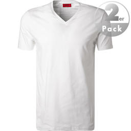Stylingtipps Beschreibungsbild von HUGO V-Shirt 2er Pack 50325417/100
