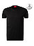 T-Shirts, Regular Fit, Baumwolle, schwarz - schwarz