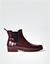 Gummi Booties in Lack-Optik - dulse
